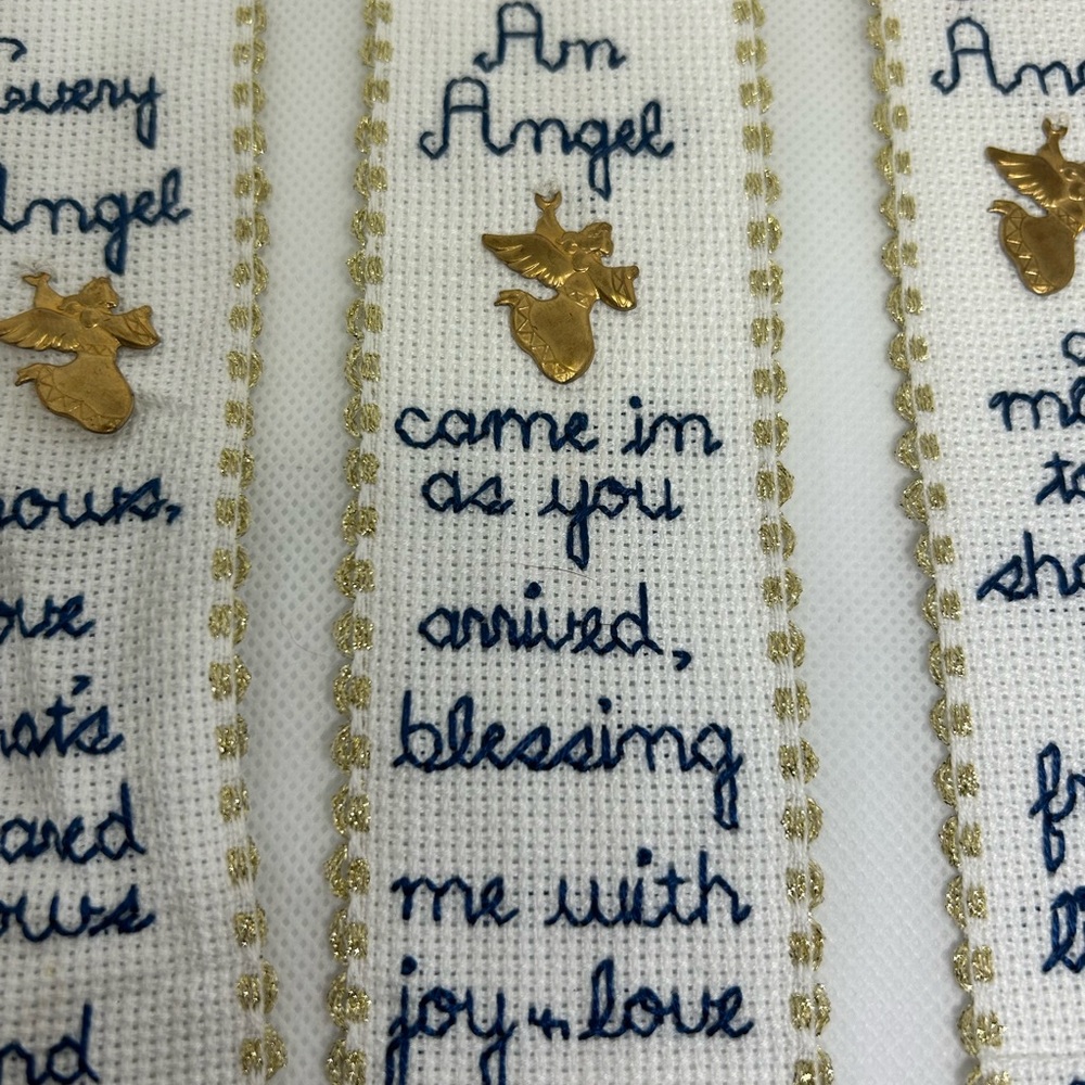 Embroidered Angel Bookmarks‎ Set - Picture 5 of 6